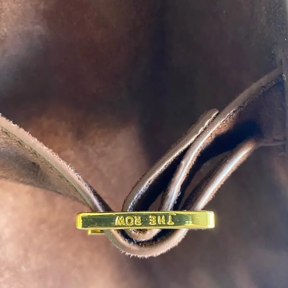 Classic Brown Suede Tote Bag - Structured Women's Handbag - Picture 6 of 13